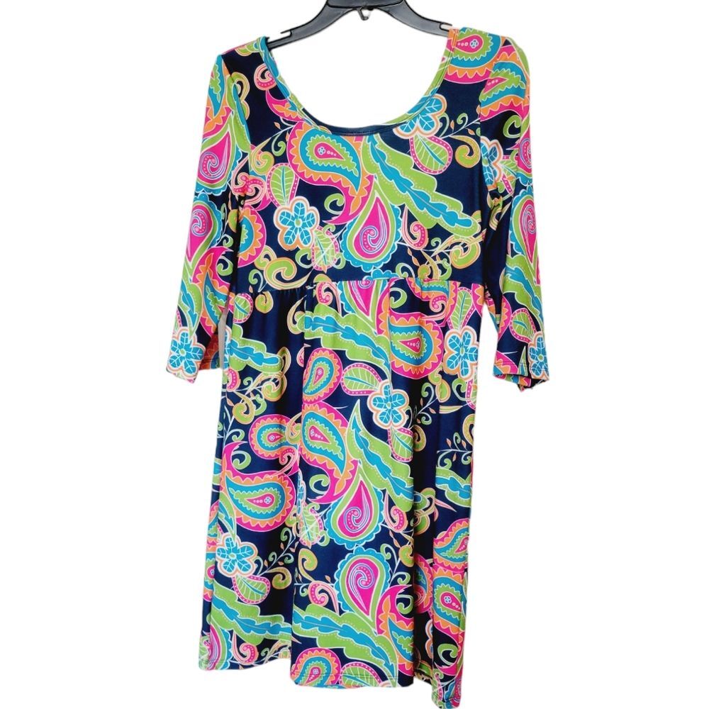 Vintage Lolly Wolly Doodle Paisley Dress - Picture 3 of 7